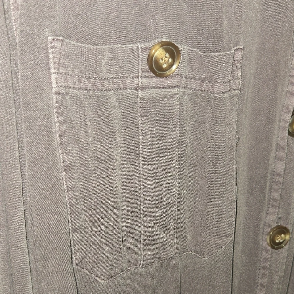 Maurices Deep Purple Relaxed Fit Shirt - Picture 3 of 7